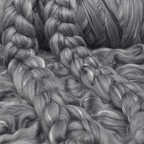 Merino Silk Luxe Tonal Designer Blend. Superfine Merino