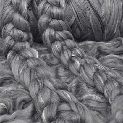 Merino Silk Luxe Tonal Designer Blend. Superfine Merino