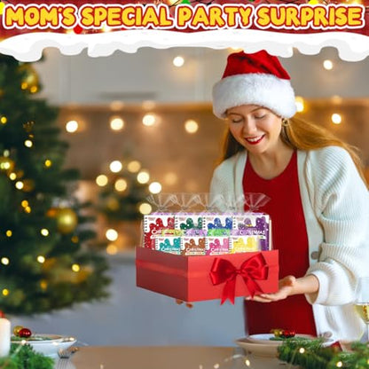 16 Pack Christmas Scratch Notebook Art Party Favors for Kids (16 Count)