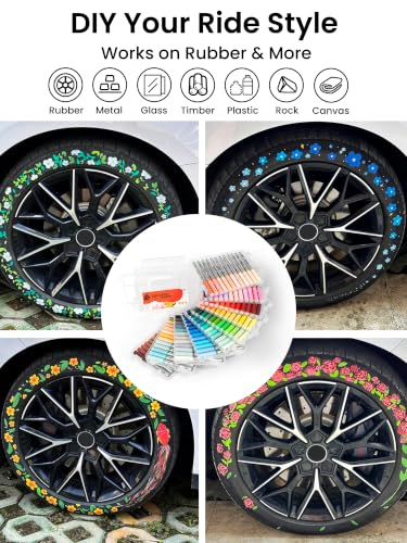 Acrylic Paint Marker 72 Colors (72 Count)