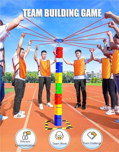 Team Building Adult Team Building Stacking Tower Game