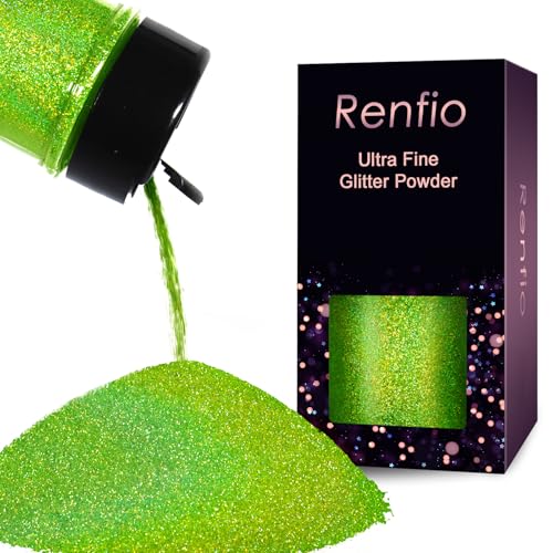 Holographic Ultra Fine Glitter Powder Metallic Resin Glitter 2.11 Oz