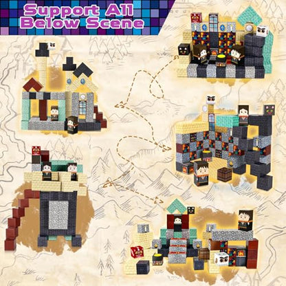 100 PCS Magnetic Blocks (100 Count)