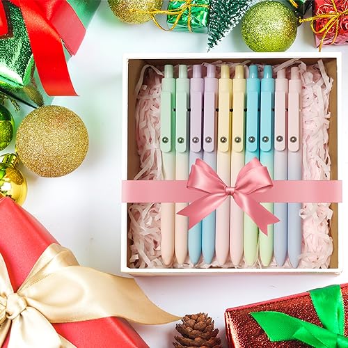 Gel Pens 10 Pcs Medium Point Smooth Writing Pens Cute Pens for Women