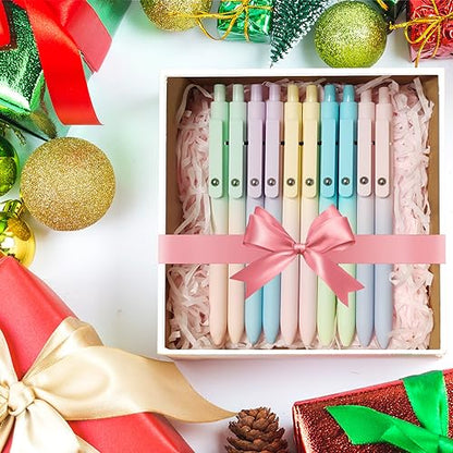 Gel Pens 10 Pcs Medium Point Smooth Writing Pens Cute Pens for Women