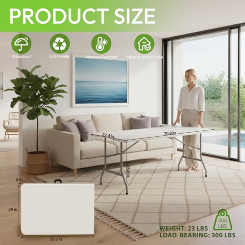 Folding Table 2 Pcs
