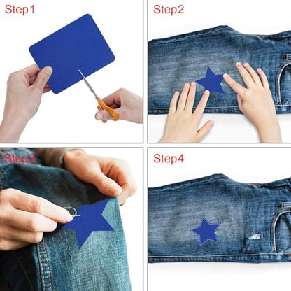 Iron On Patche (33 Count)