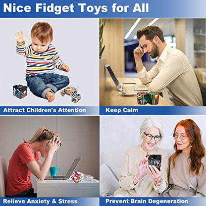3D Flips Magic Cube Set (3 Count)