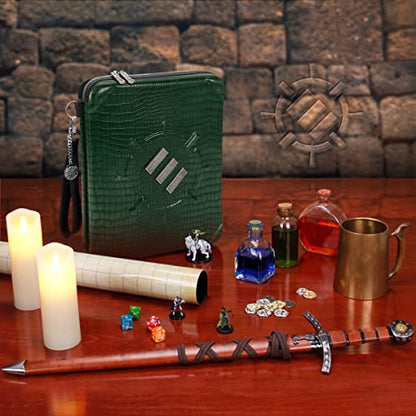 DND Binder Collector's Edition RPG Organizer Case with Built