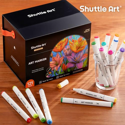 Brush Tip Alcohol Markers