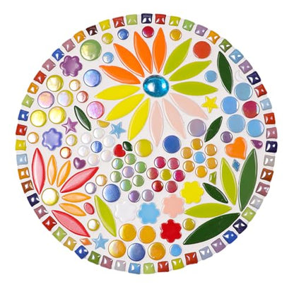 170g Ceramic Mosaic Tiles Pieces (150 Count)