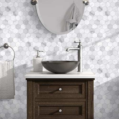 10 Sheet Peel and Stick Backsplash (9 Sq Ft)