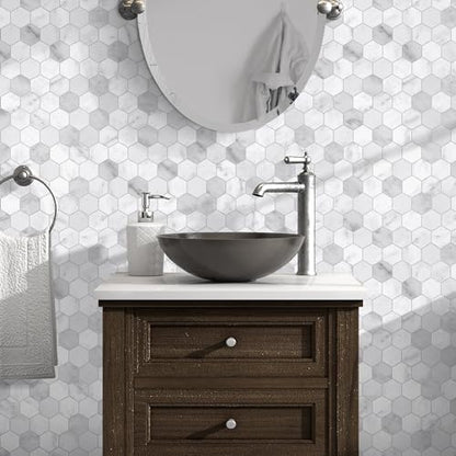 10 Sheet Peel and Stick Backsplash (9 Sq Ft)