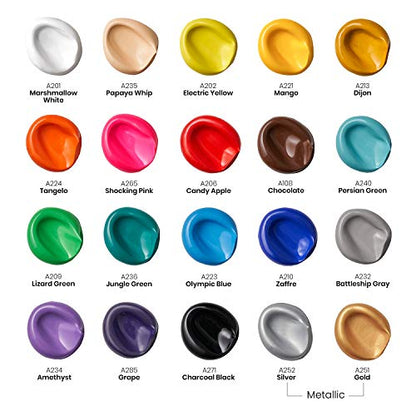 Outdoor Acrylic Paint Set (20 Fl Oz)