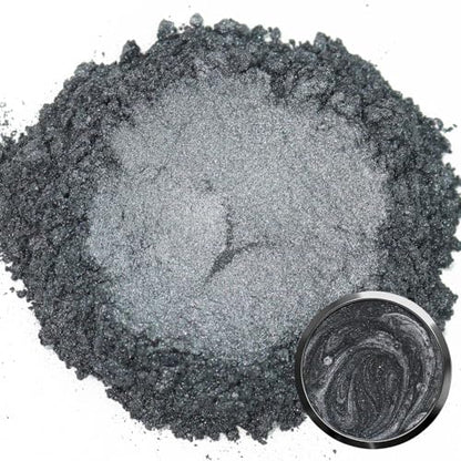 Silver Black Mica Powder