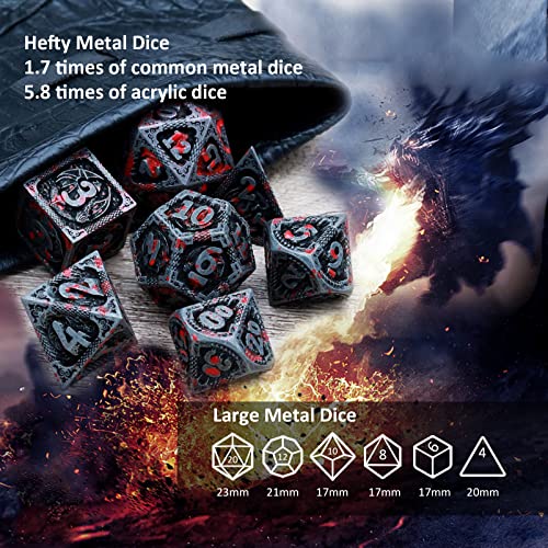 Metal DND Dice Set