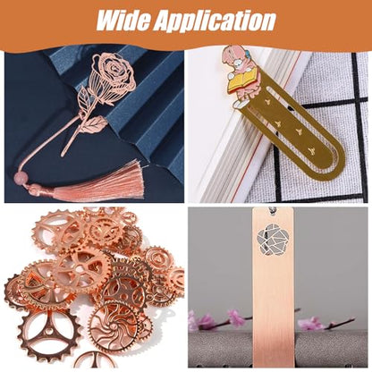 6PCS Pure Copper Sheet 4”x 4”x 0.04”