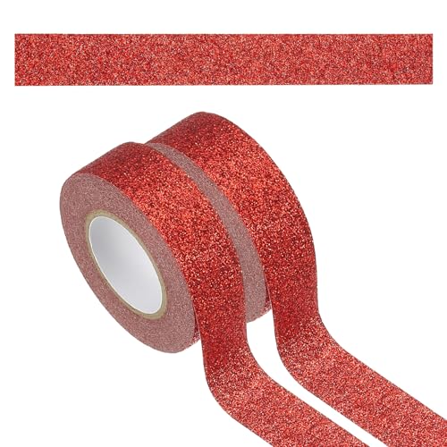 2 Roll Glitter Paper Washi Tape (2 Count)