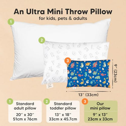 Mini Toddler Pillow with Pillowcase