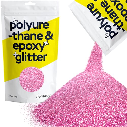 Resin Glitter Rose Pink 100g Microfine Polyurethane & Epoxy Glitter (3.5274 Ounce)