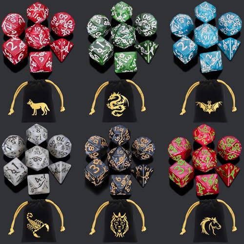 Polyhedral Dice Set (42 Count)