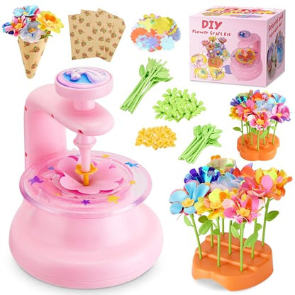 DIY Flower Bouquet Craft Kit for Girls Ages 4