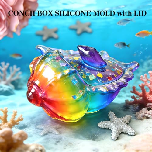 Conch Jar Silicone Mold