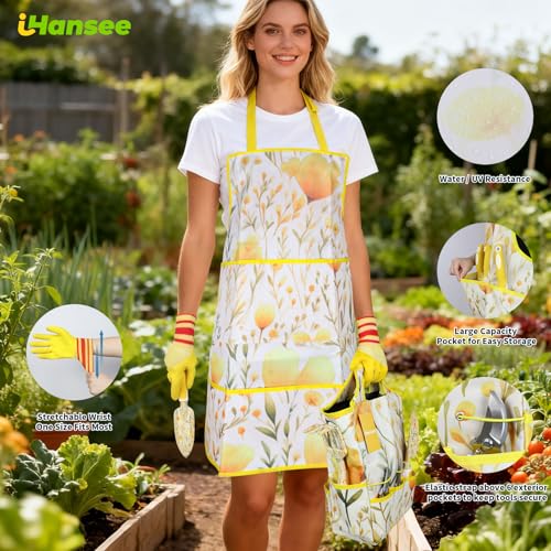Yellow Garden Tools Set 10 Pieces (10 Count)