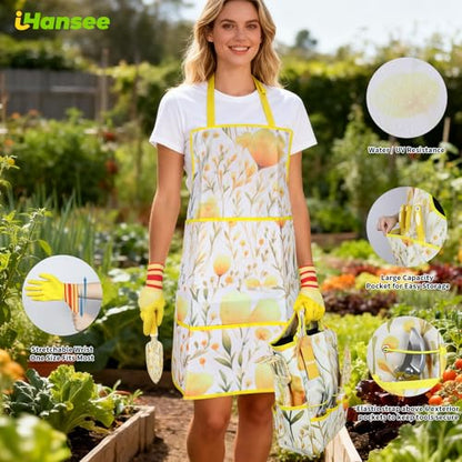 Yellow Garden Tools Set 10 Pieces (10 Count)