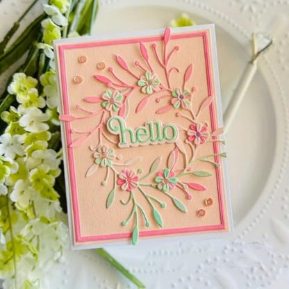 Cutting Dies Metal Stencils Scrapbooking Tools DIY Embossing Template for Paper Card Making Album Arts Crafts Supplies