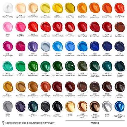 ARTEZA Acrylic Paint Set (44.4 Fl Oz)