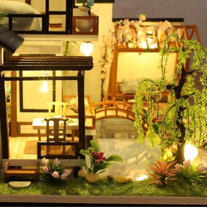 DIY Miniature House Kit for Adults