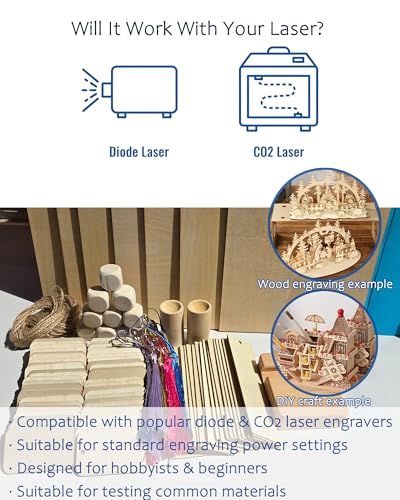 Laser Engraving Material Kit (143 Count)