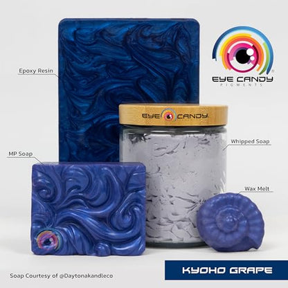 Premium Mica Powder Pigment “Kyoho Grape”