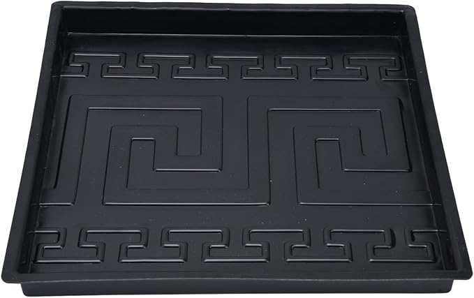Concrete for Stepping Stones, Reusable Plastic Concrete Forms, Durable ABS Garden Path Mold with Decorative Pattern, DIY Home and Patio Decoration Kit