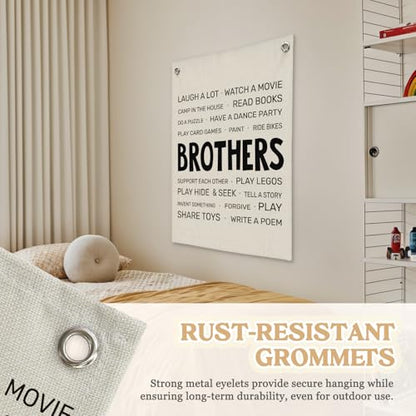 Brothers Make The Best Friends Banner
