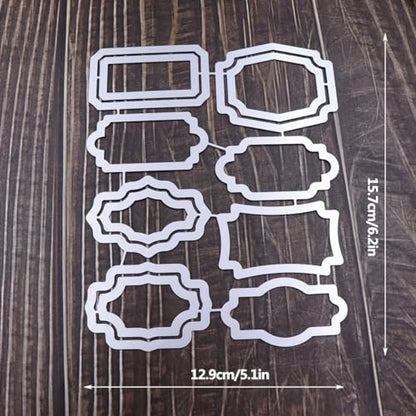 3D Backgrounds Frame Metal Cutting Die for Scrapbooking