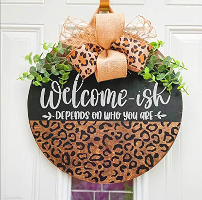 Welcome Stencils for Painting on Wood Welcome Sign Stencil 12"