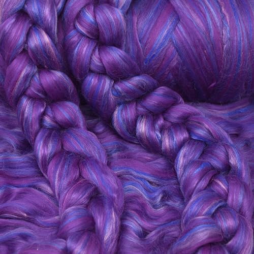 Merino Silk Luxe Tonal Designer Blend. Superfine Merino