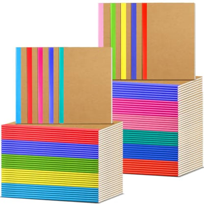 100 Pack A6 Composition Notebooks Bulk 4"x5.8" Notebooks (100 Count)
