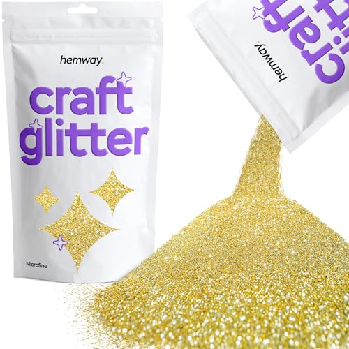 Craft Glitter Sand Gold 100g Microfine Glitter (100 Gram)