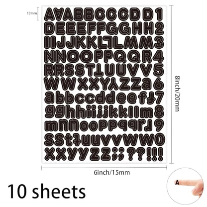 Letter Sticker