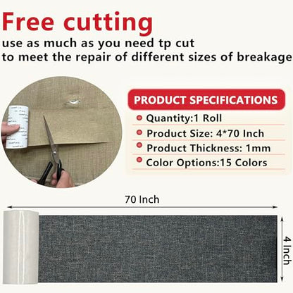 Linen Repair Tape 4x70 Inch Self
