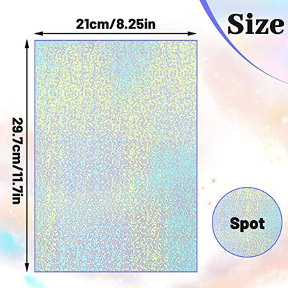 60 Sheets Holographic Laminate Sheets