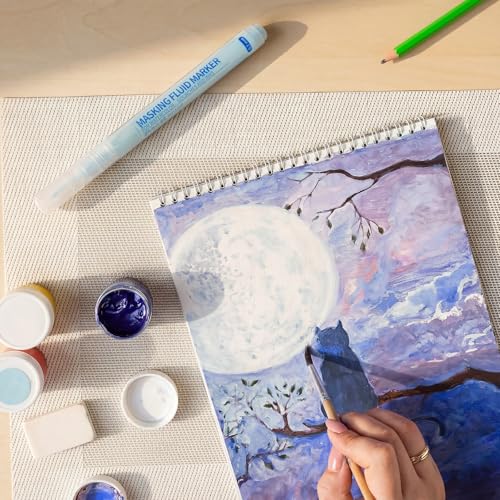 1 Pcs Masking Fluid Pen for Watercolor Painting