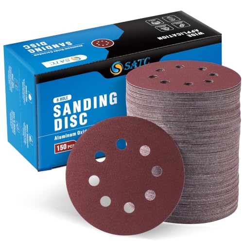 150 PCS Sanding Discs 5 (150 Count)