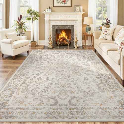 Washable Living Room Rugs (80 Sq Ft)