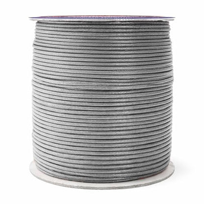 1.5mm Waxed Cotton Cord for Jewelry Making (327 Foot)