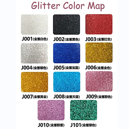 Glitter Purple Pink Heat Transfer Vinyl HTV Rolls