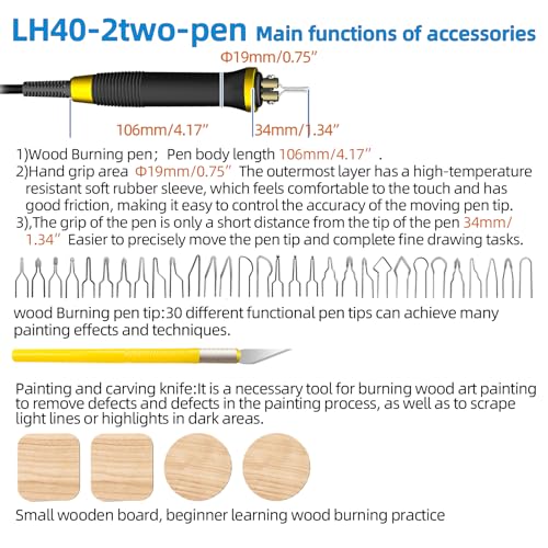 Wood Burning Tool (32 Count)